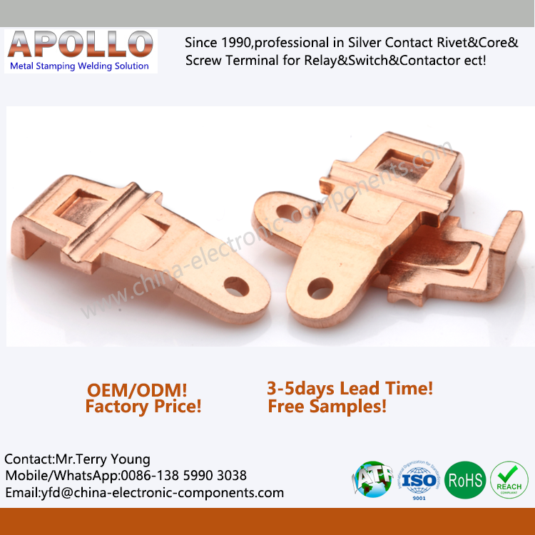 Customized Electrical Stamping Copper Spring
