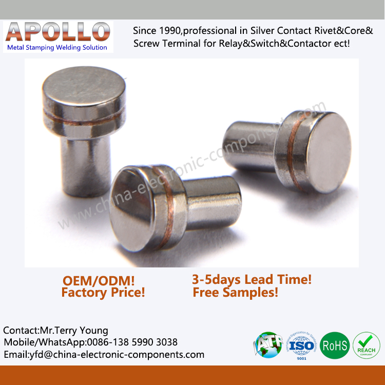 Car Horn Tungsten Contact Rivets