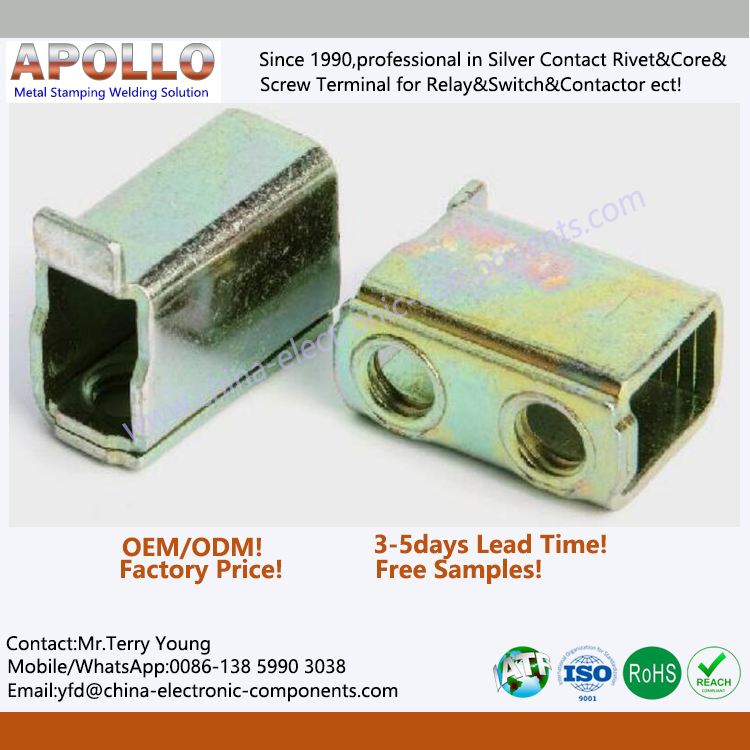 M6 Screw Double-hole Binding Post Electrical Crimping Frame