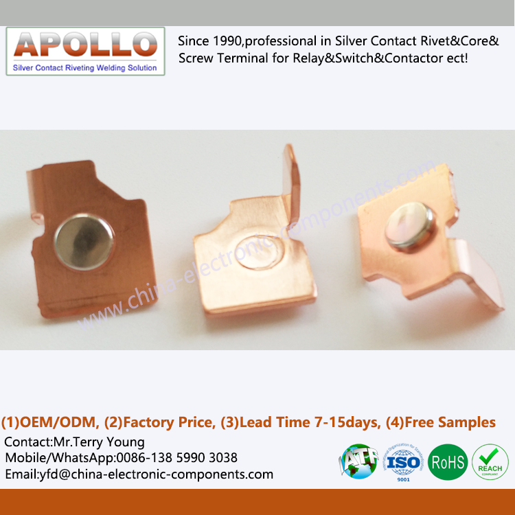 Fixed Silver Contact for Solar Power Relay