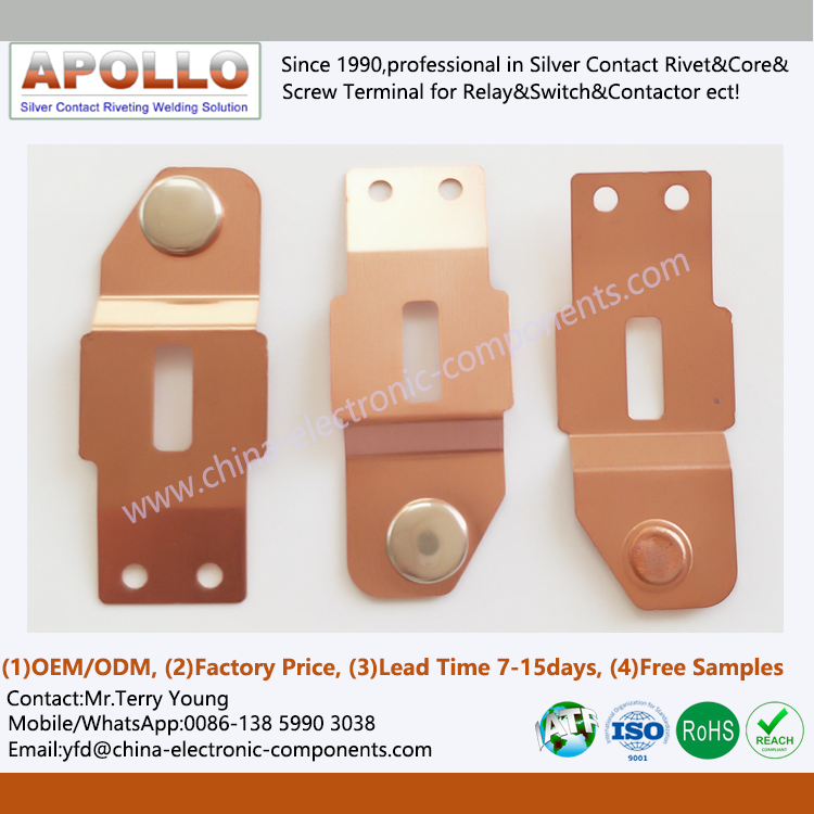 Moving Contact for PCB Photovoltaic PV Relay