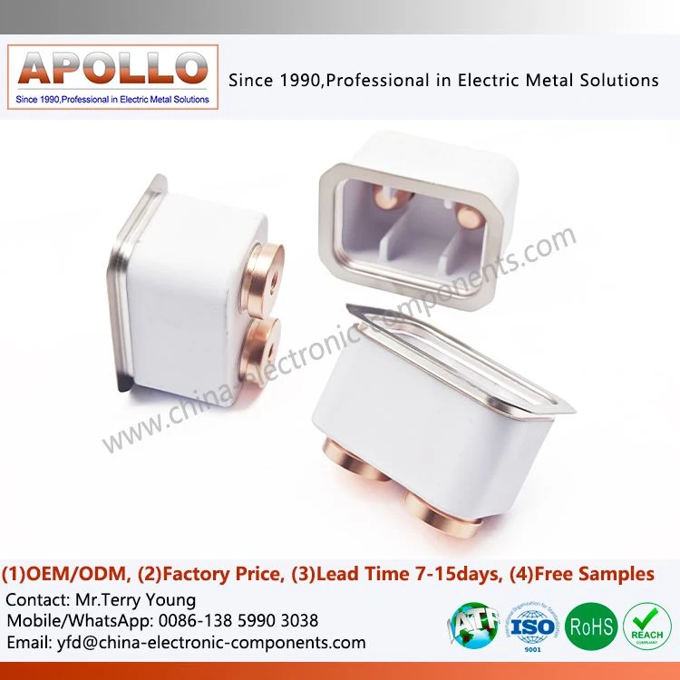 Al2O3 Alumina Ceramic Vacuum Relay Casing