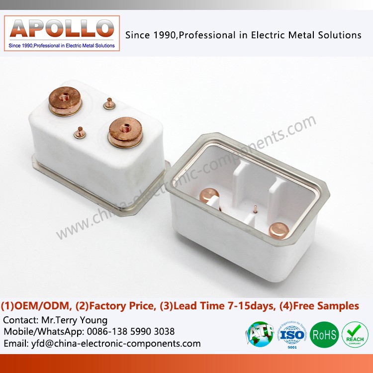 Metalized Ceramic Insulating Tubes Metalizating Ceramic Part