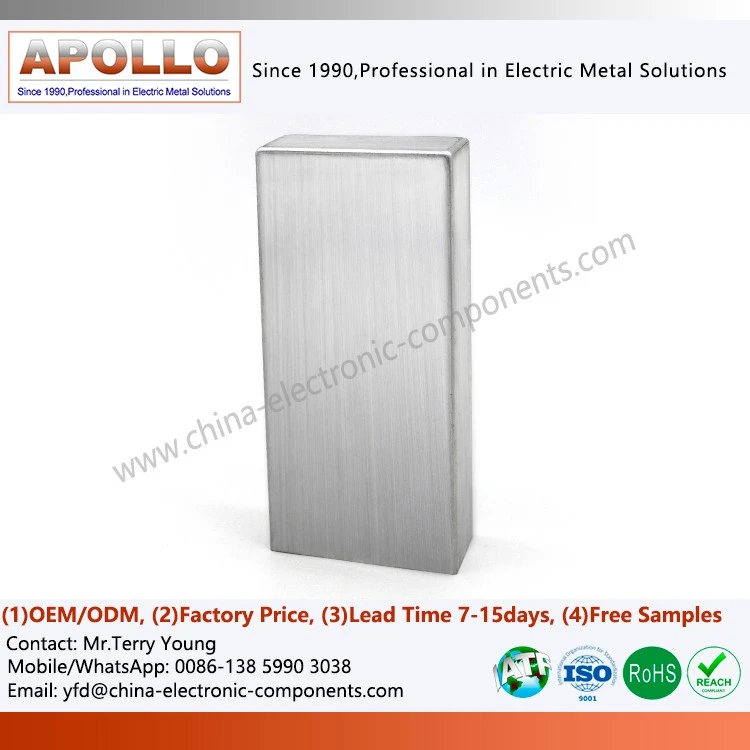 Aluminum shell for single cell lithium ion battery