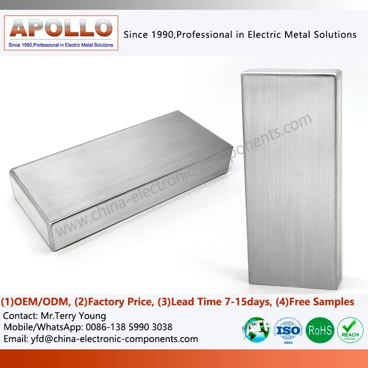 Aluminum shell for lithium iron phosphate prismatic cells