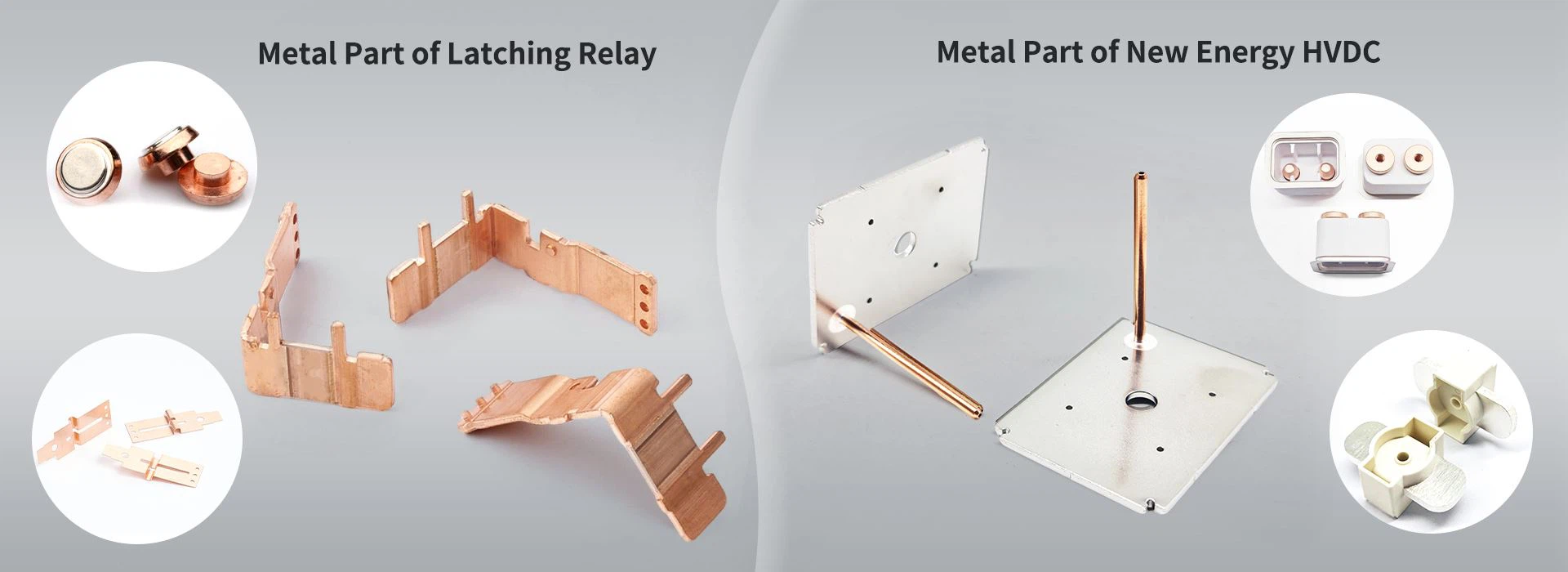 Metal Part of Latching Relay and Metal Part of New Energy HVDC