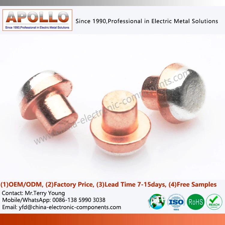 Bimetal Rivet Contacts factory