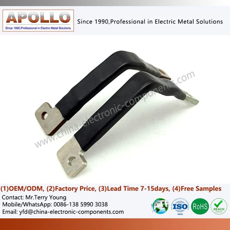 Busbar With Black Heat Shrink Tube