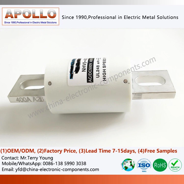 Copper Cap Contact for Eaton Bussmann Series EV Fuses