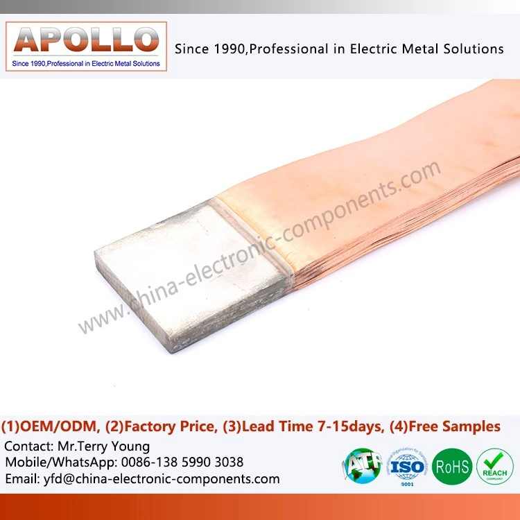 Copper Foil Flexible Busbar For Rail Transit