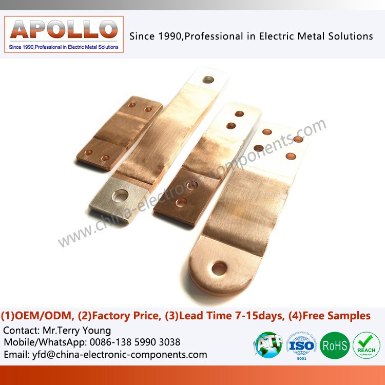 Copper Foil Flexible Busbar For Rail Transit