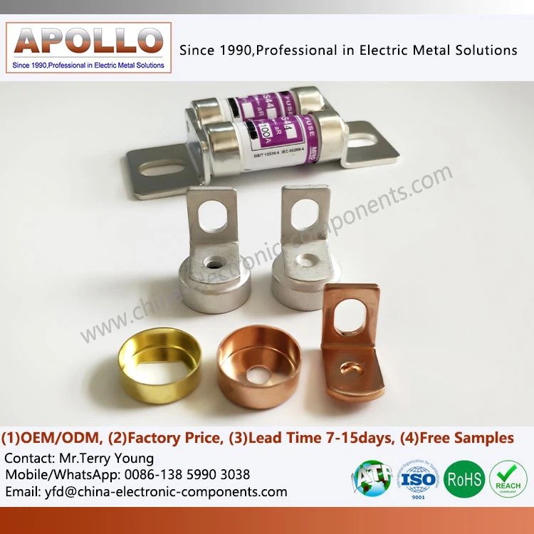 Copper Metal End Cap And Fuse Link Contact