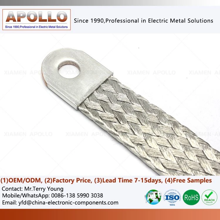 Flexible Copper Braid Busbar For Electric Furnace