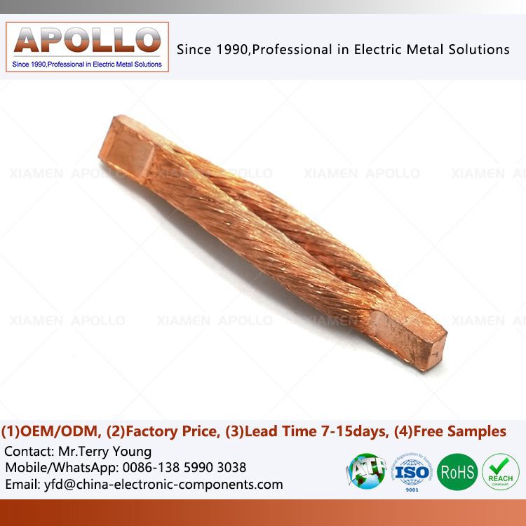 Flexible Electrical Copper Braided Connectors