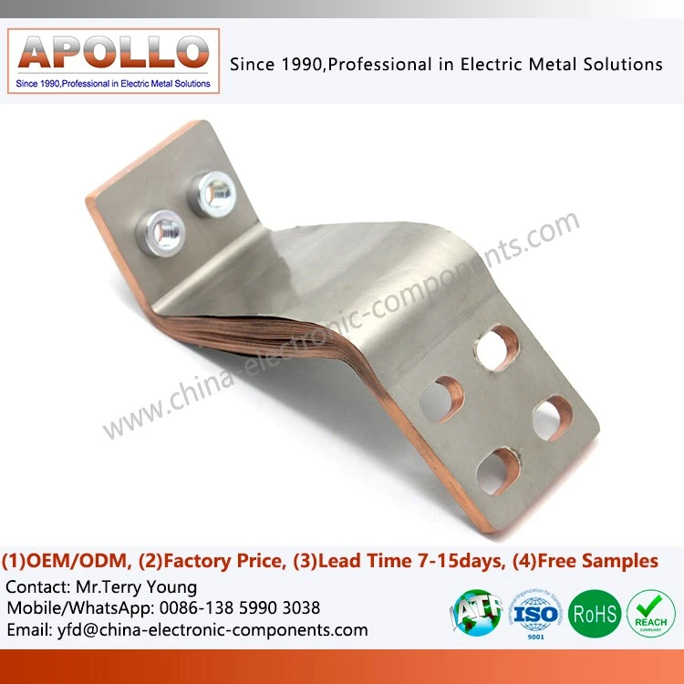 Laminated Cu Busbar Multi-Layer Welding Flexible Copper Bus Bar