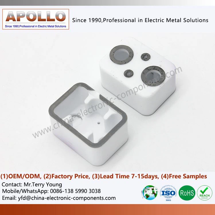 High Temperature Metallized Ceramic Relay Case