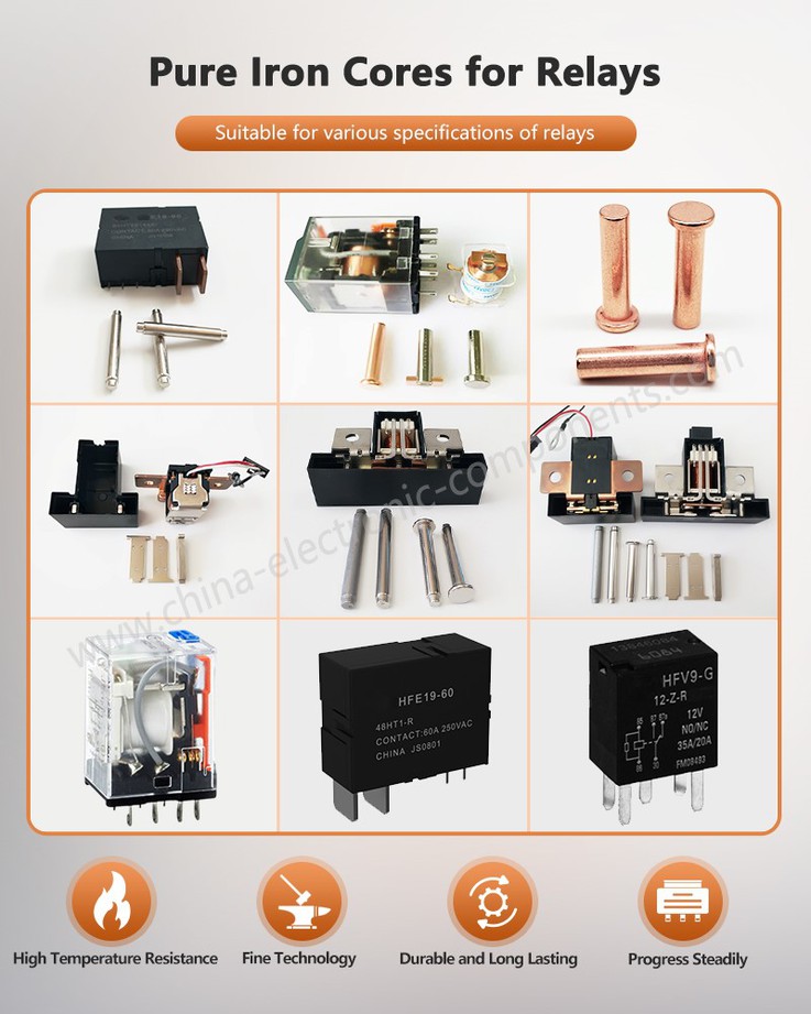 Iron Cores for Industrial Control Relays for Relays Iron Cores for Industrial Control Relays for Relays