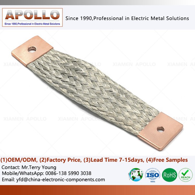 Copper Braided Flexible Busbars Copper Braided Flexible Busbars