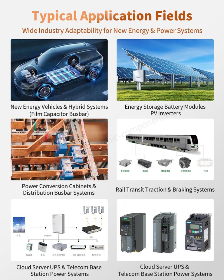 Typical Application Fields for insulated flexible copper bars Typical Application Fields for insulated flexible copper bars