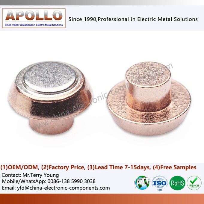 Cap Head Silver Contacts Cap Head Silver Contacts