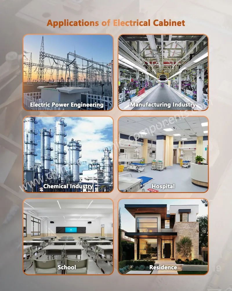 Applications of Electric distribution cabinets Applications of Electric distribution cabinets