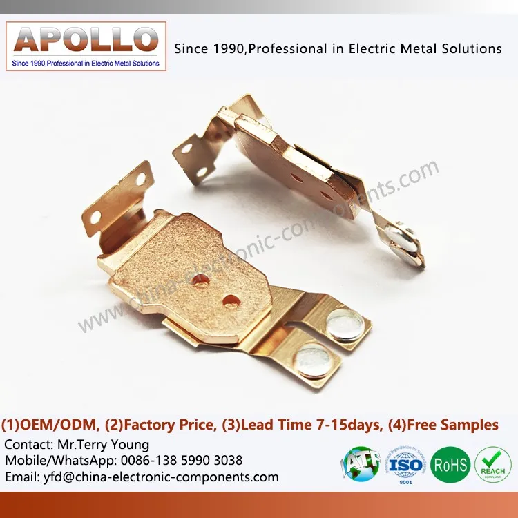 BeCu Copper Stamping Parts for Socket Accessories BeCu Copper Stamping Parts for Socket Accessories
