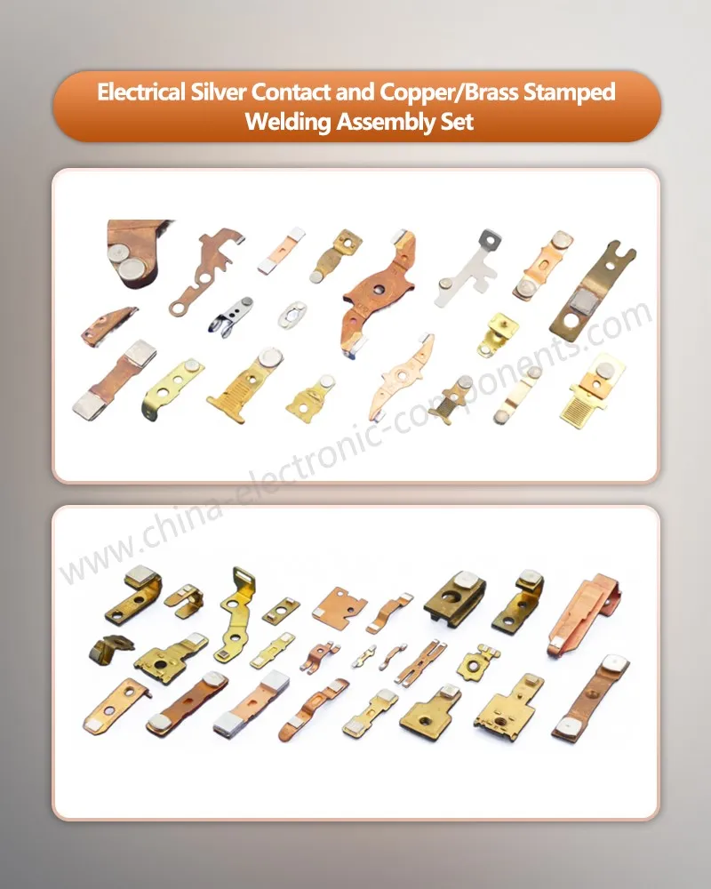 Electrical Silver Contact and Silver Contact Brazed Assemblies Electrical Silver Contact and Silver Contact Brazed Assemblies