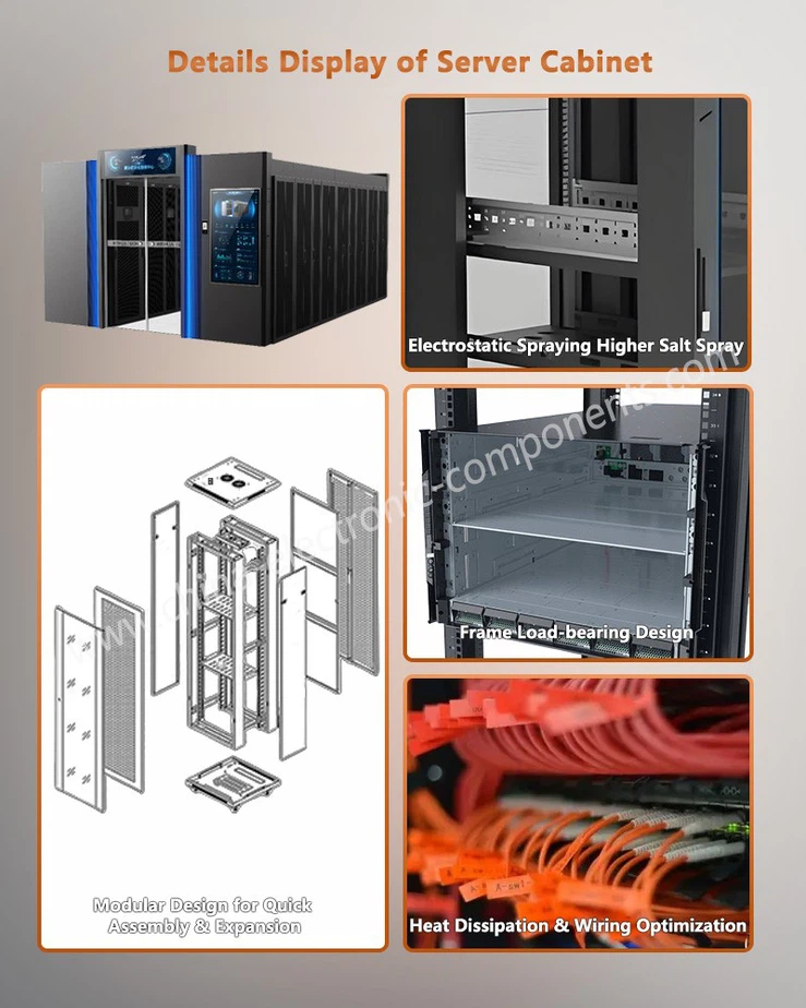 Detail Display of Server cabinets Detail Display of Server cabinets