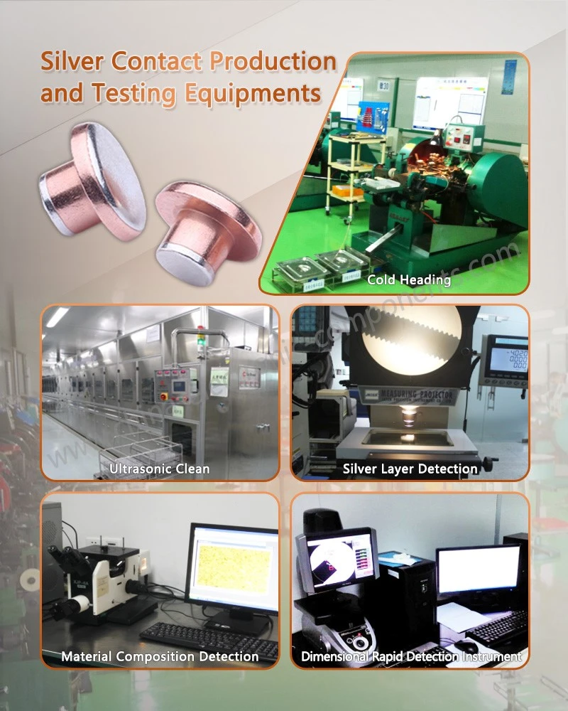 CMM and XRF inspection for precision copper and silver electrical components CMM and XRF inspection for precision copper and silver electrical components