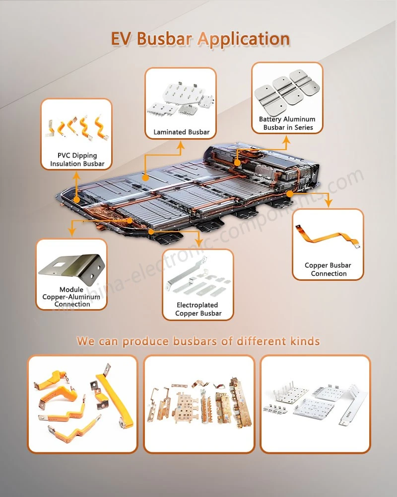 3D formed C1100 busbar with 15 mm vent clearance above a 314Ah prismatic cell safety valve and mica shield 3D formed C1100 busbar with 15 mm vent clearance above a 314Ah prismatic cell safety valve and mica shield