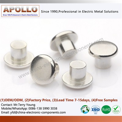 Professional Applications and Troubleshooting of Electrical Contact Rivets fo...