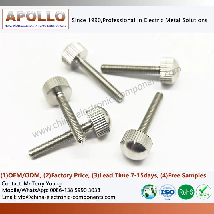 Knurled Panel Screw