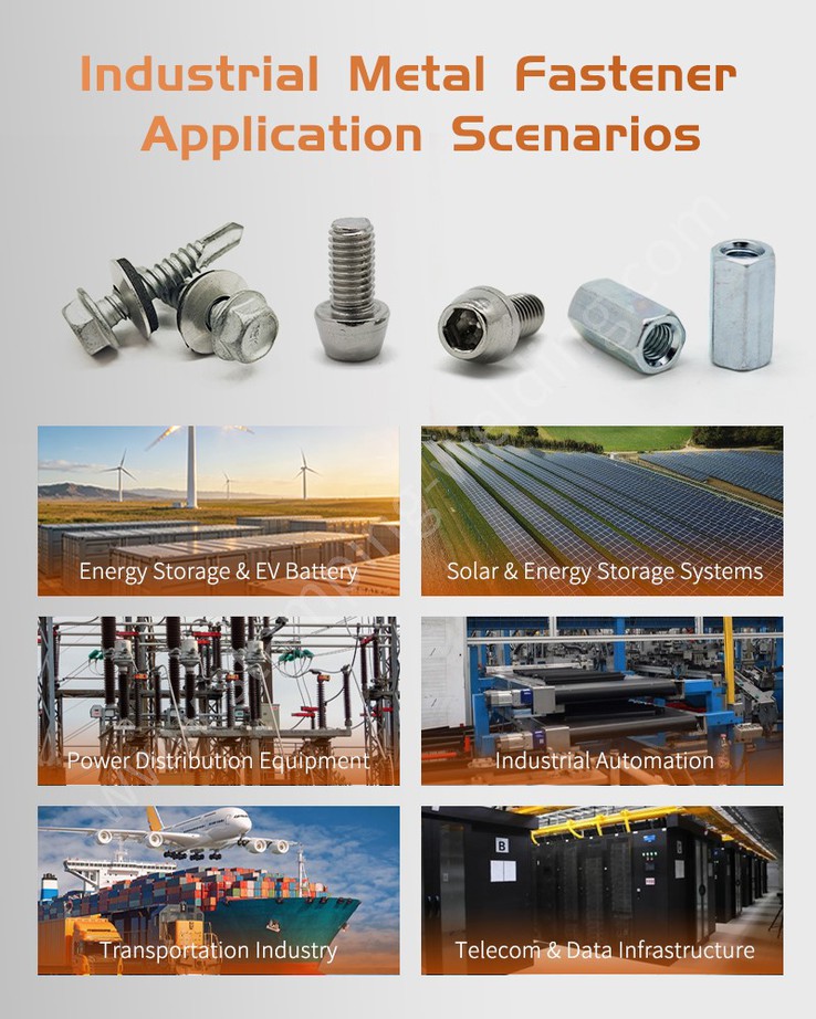 Industrial stainless steel fasteners Application Scenarios Industrial stainless steel fasteners Application Scenarios