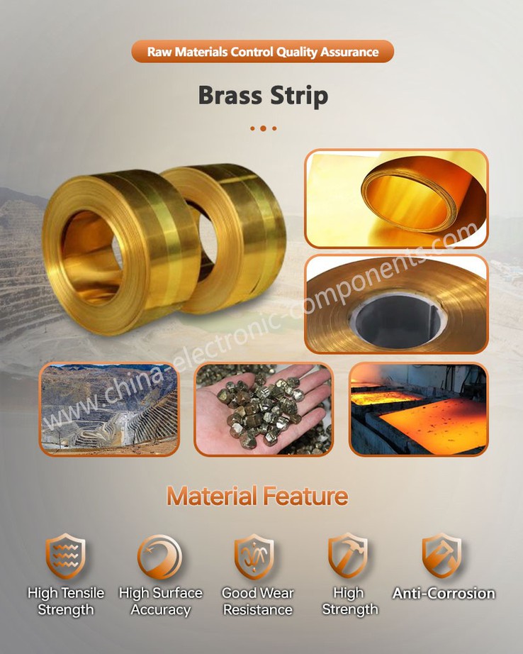 Brass Strip for Brass Sheet Stamping Part Brass Strip for Brass Sheet Stamping Part