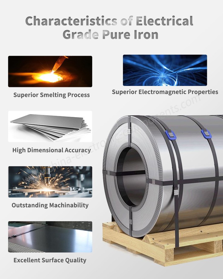 Characteristics of Electrical Grade Pure Iron for New Energy Vehicle Relay Armature Characteristics of Electrical Grade Pure Iron for New Energy Vehicle Relay Armature
