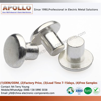 A Comprehensive Analysis Of Solid Silver Contact Rivets Cleaning Process