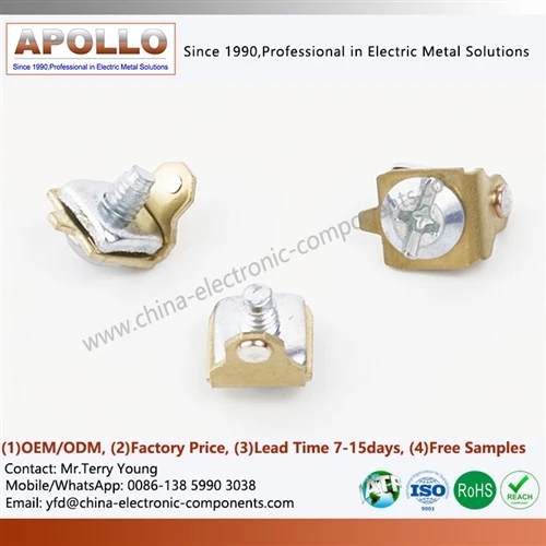 The Complete Manufacturing Process Of Electrical Switch Brass Part Metal Stam...