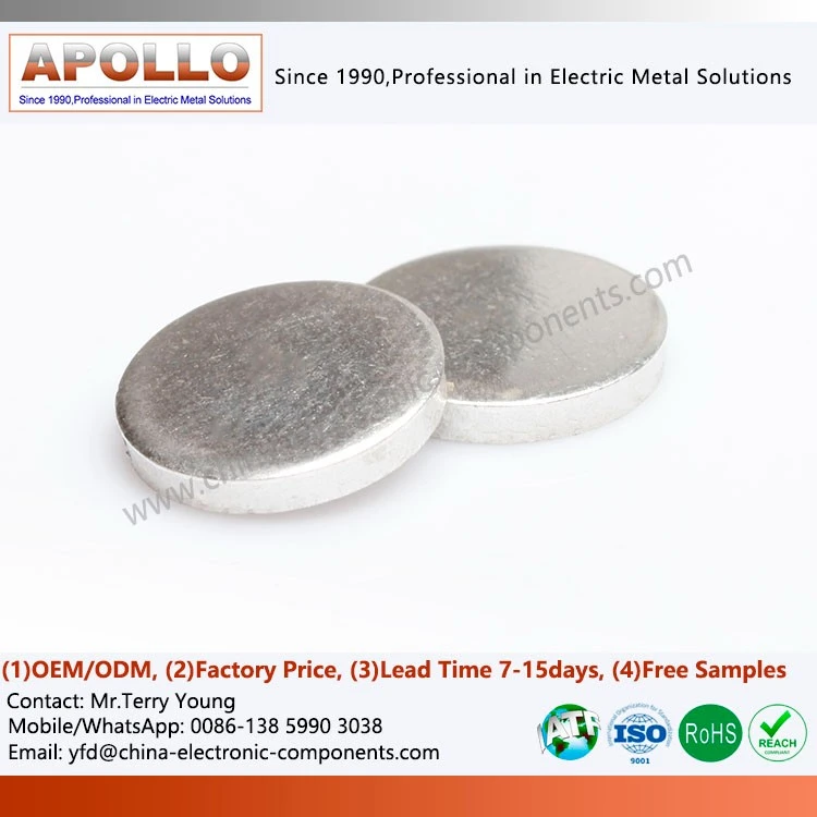 Silver Soldered Electrical Contacts