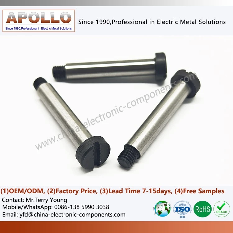 Slotted Head Knurled Positioning Stud Slotted Head Knurled Positioning Stud
