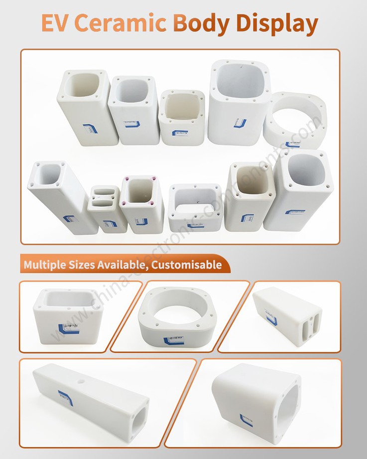 Ceramic Tube for EV British Standard Fuse Display Ceramic Tube for EV British Standard Fuse Display