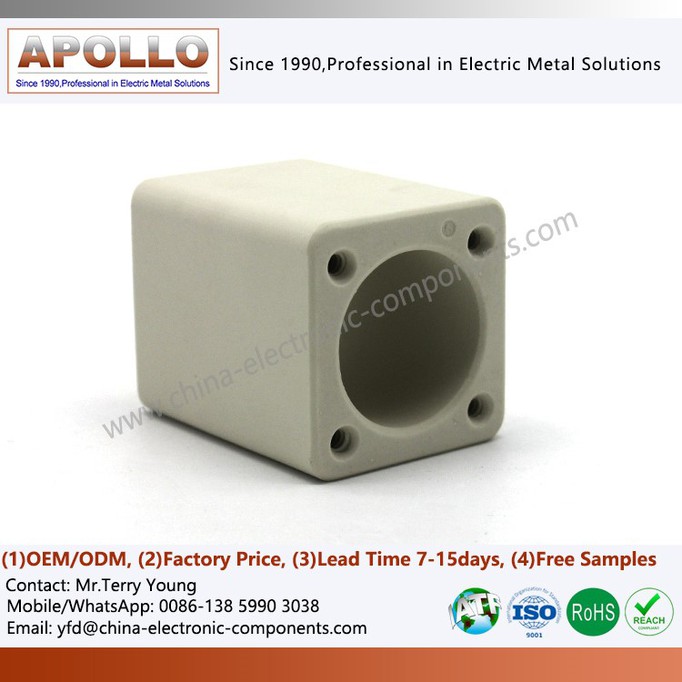 Din Type Steatite Ceramic HRC Fuse Body Din Type Steatite Ceramic HRC Fuse Body