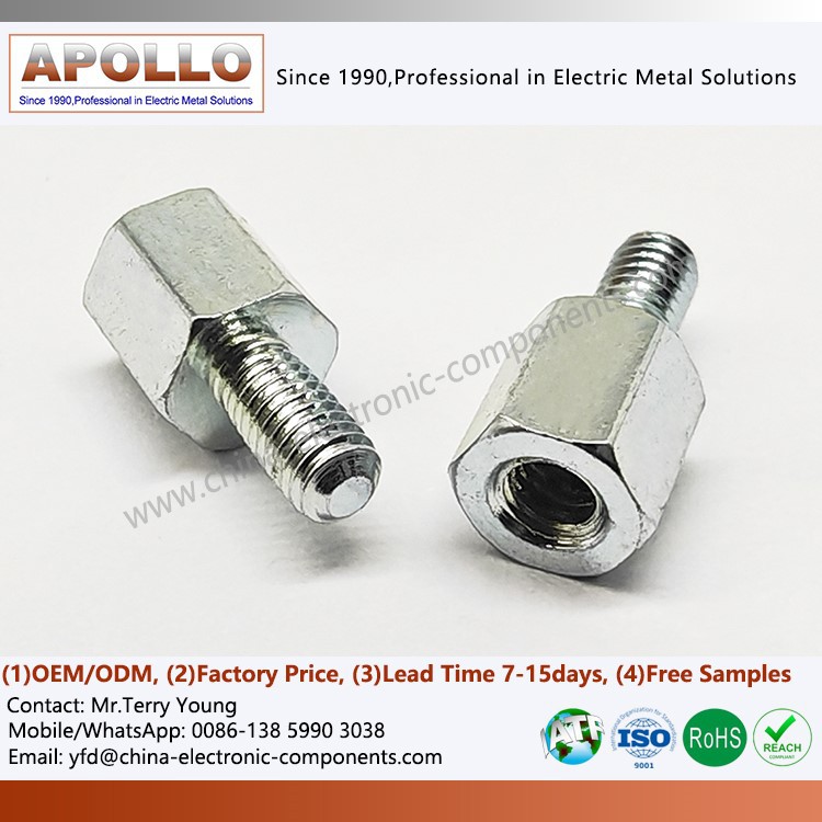 Male-Female Hex Spacer Male-Female Hex Spacer