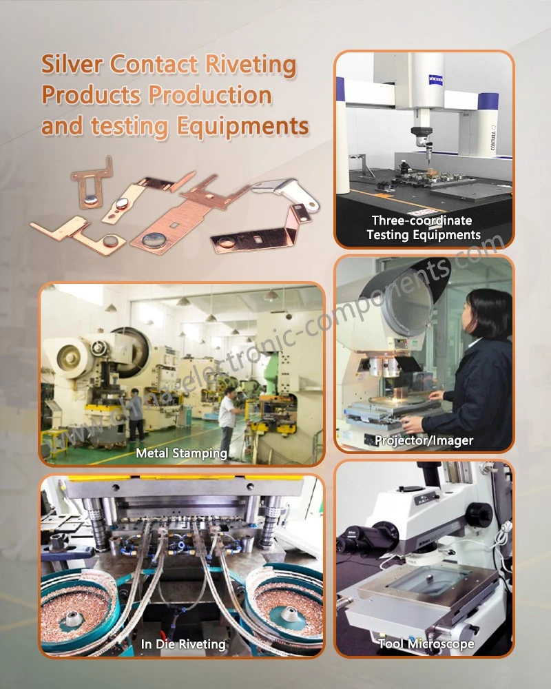 Silver Electrical Riveted Components production and testing equipment- Silver Electrical Riveted Components production and testing equipment-