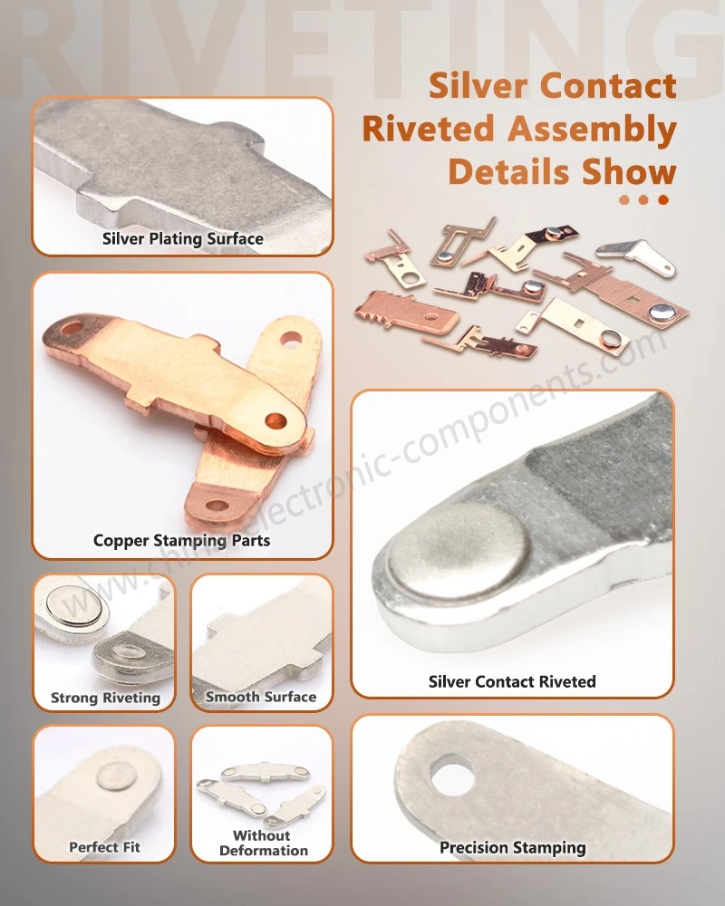 Silver Electrical Riveted Components Details Show Silver Electrical Riveted Components Details Show