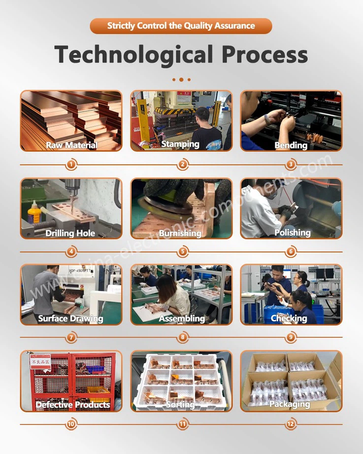 Tin-plate Busbar Automotive Technological Process Tin-plate Busbar Automotive Technological Process