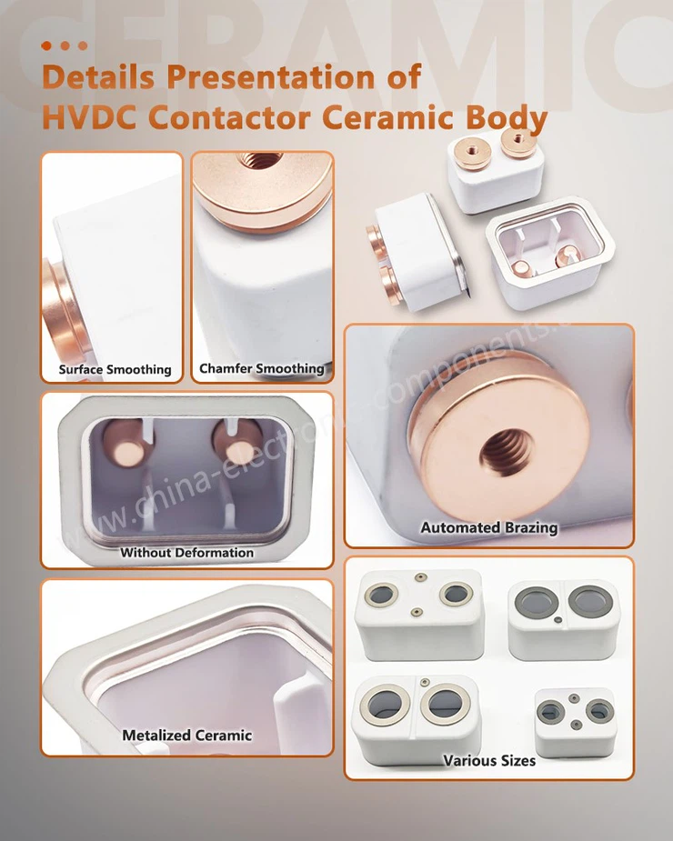 Details Presentation of High Temperature Metallized Ceramic Relay Case Details Presentation of High Temperature Metallized Ceramic Relay Case