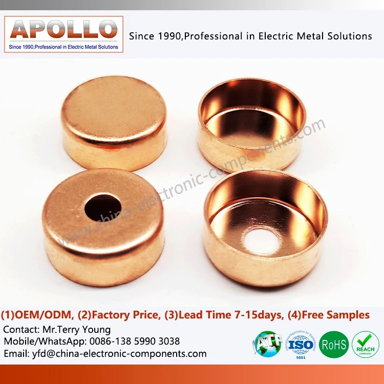 EV Fuse Copper Outer End Cap