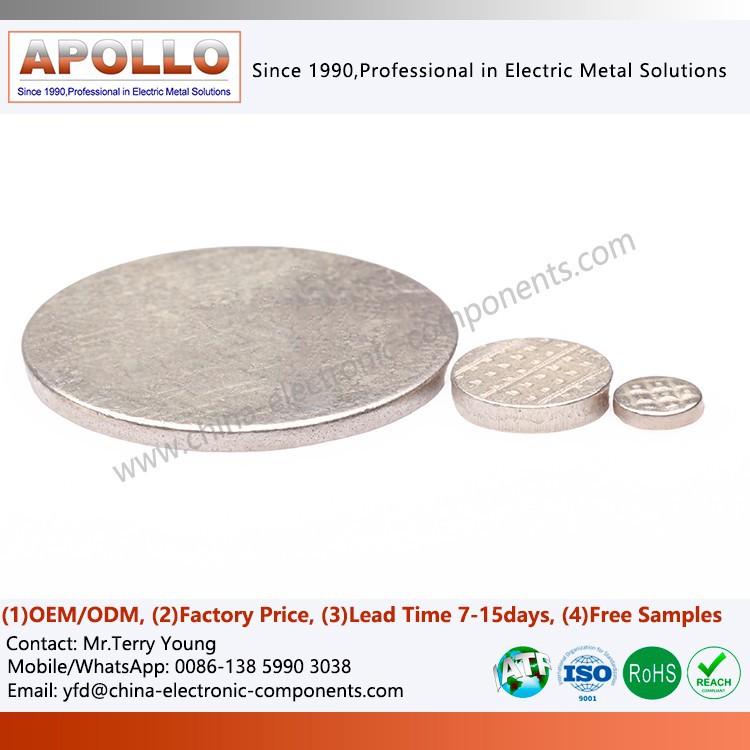 Resistance Brazing Silver Contact