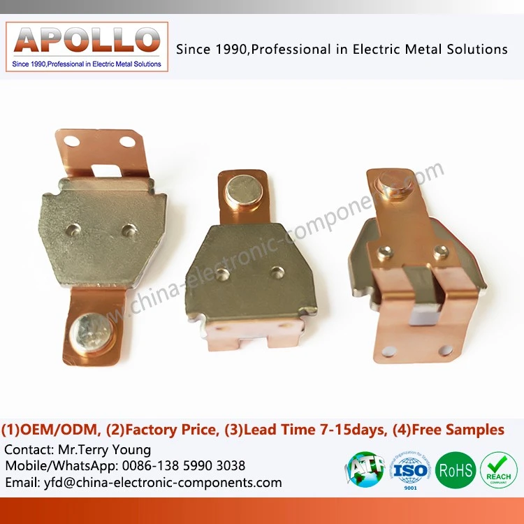 Embedded Silver Contacts In Die