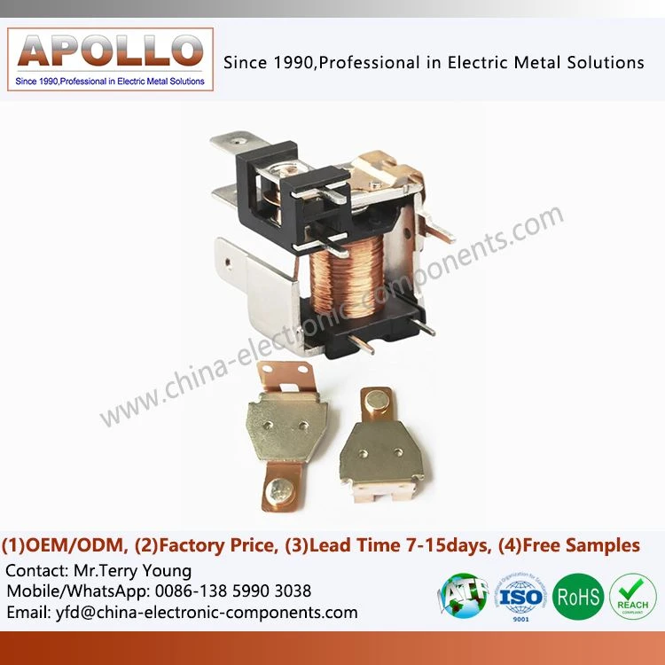 Silver Rivet Electrical Connections